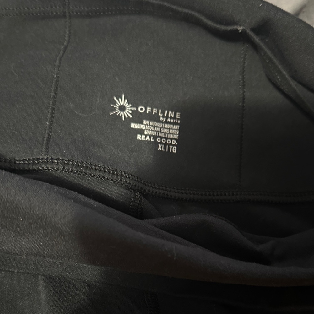 OFFLINE by Aerie Black Leggings